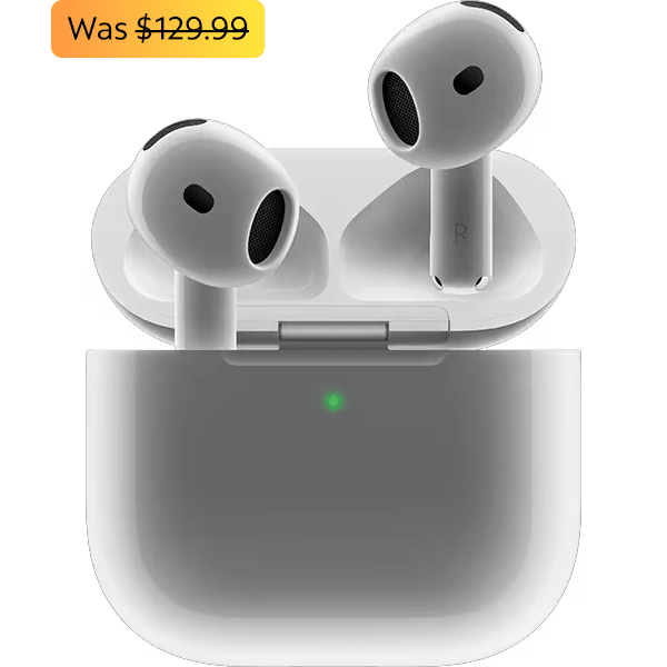 Apple AirPods 4 in White | Spectrum Mobile